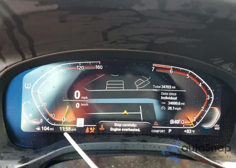 2024 BMW X3 xDrive30I из США, поврежденный, VIN 5UX53DP08R9U54658